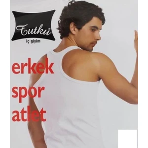 Erkek Ribana Spor Atlet Beyaz T0118