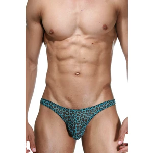 La Blinque  Erkek Leopar tanga Leopar Mavi