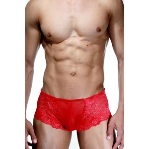 La Blinque  Erkek Kırmızı Dantel Boxer Kırmızı