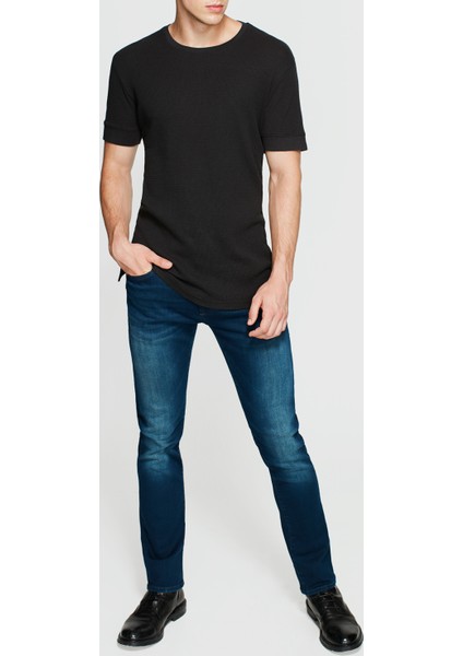 Erkek Marcus Mavi Black Jean Pantolon 0035121321