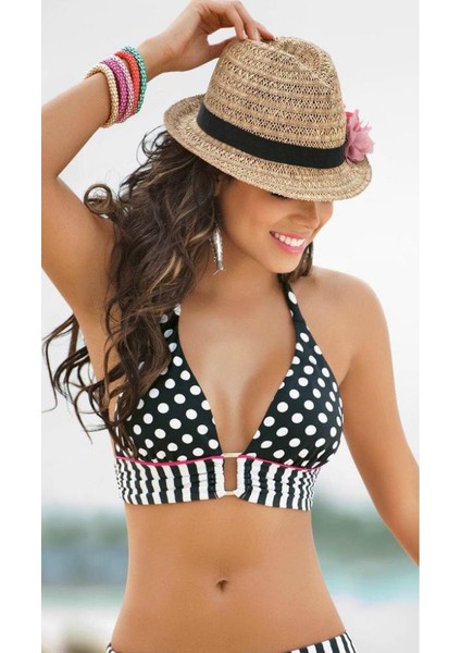 Renkli Bikini Üst