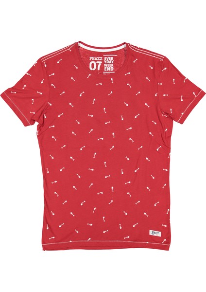 Tshirt 17Ypeo4190 Kırmızı