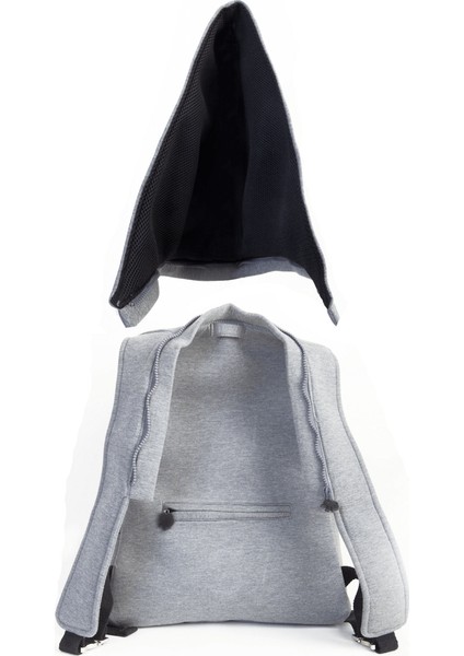 Basic Grey Black Sırt Çantası
