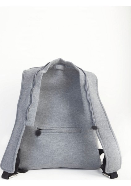 Basic Grey Black Sırt Çantası