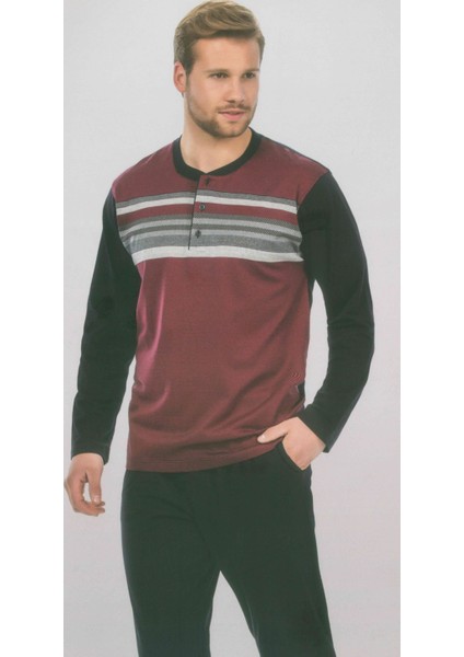 5279 Uzun Kollu Erkek Pijama Takımı