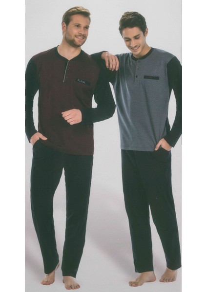 5270 Uzun Kollu Erkek Pijama Takımı