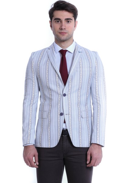 Wss Wessi Çizgili Slimfit Ceket fiyatları
