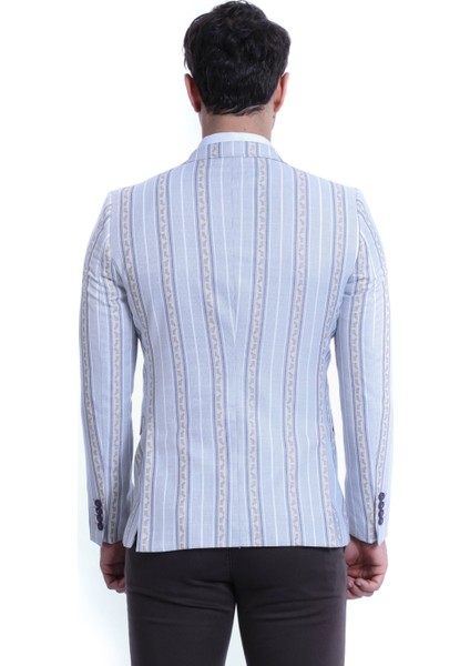 Wss Wessi Çizgili Slimfit Ceket modelleri