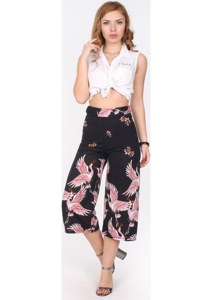 Flamingo Alissa Krep Pantolon
