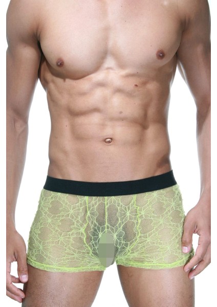 La Blinque  Erkek Tül  Boxer Yeşil