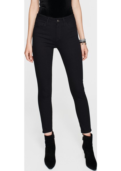 Kadın Tess Siyah Jean Pantolon 100328-21988 modelleri