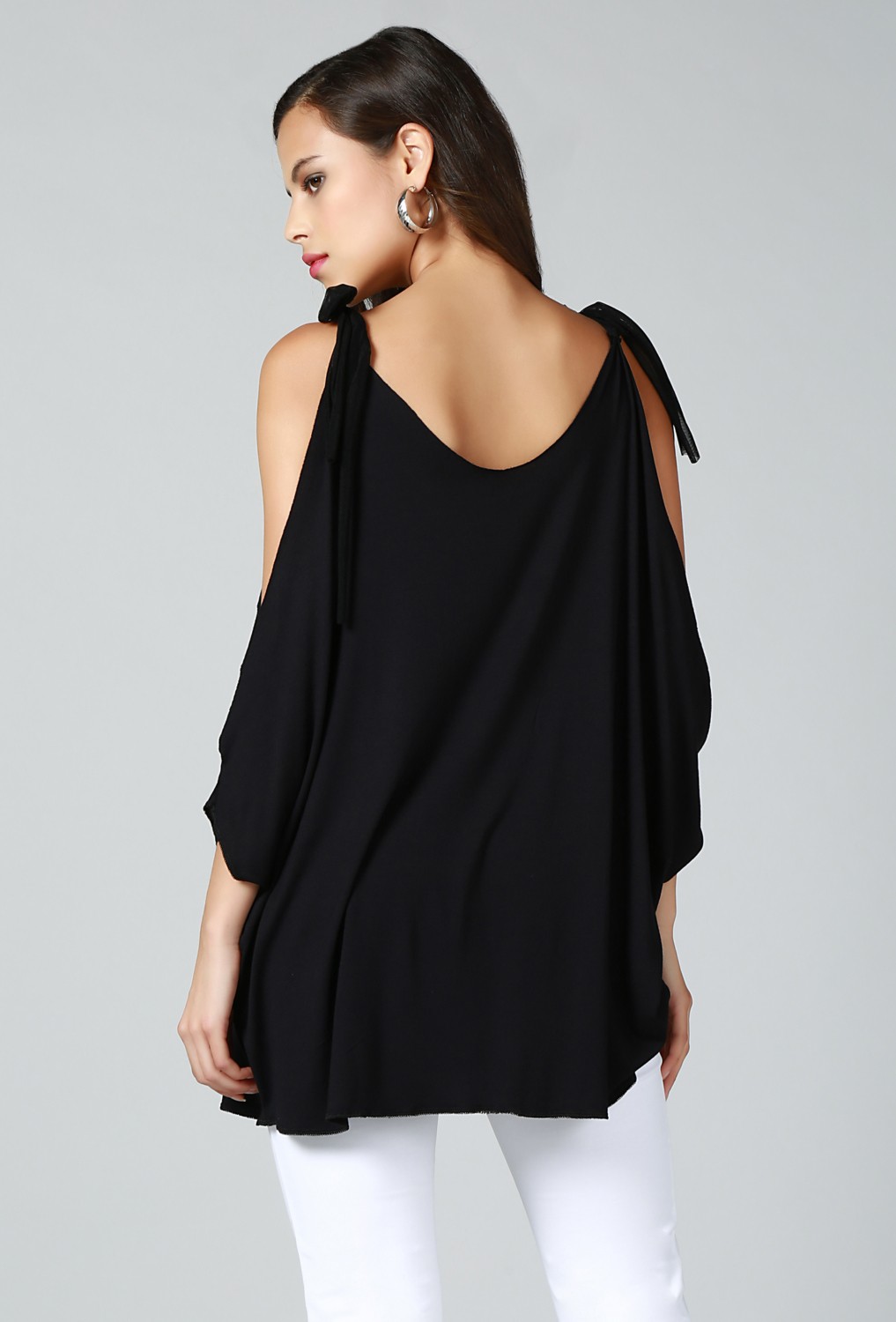 Quincey Bol Kesim Tunik görsel 3