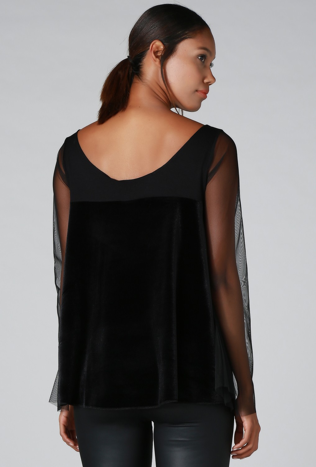 Quincey Kadife Tunik görsel 3