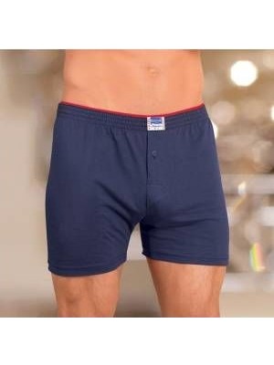 Berrak 1099 Erkek Renkli Boxer Short Lacivert