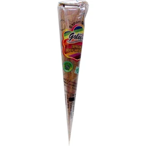 Dövme Koni Kına Turuncu Simli 25Gr