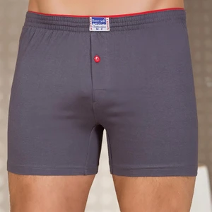 1099 Erkek Renkli Boxer Short Füme