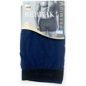 1099 Erkek Renkli Boxer Short Siyah