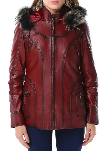 DeriClup Yb-2096 Kadın Deri Mont