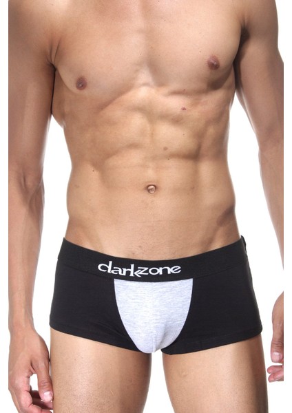 Classic Gri Strip Erkek Slip Boxer