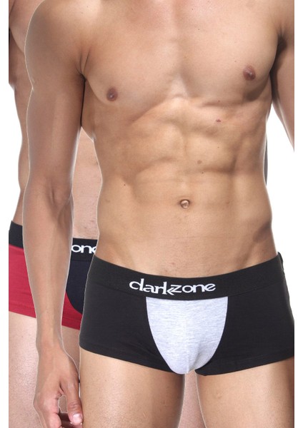 Classic Bordo Strip Erkek Slip Boxer