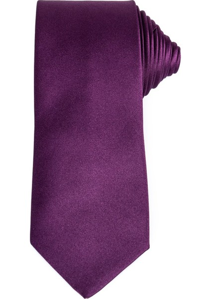 Mendilli Düz Erkek Kravat