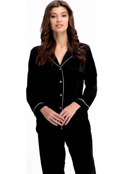 3926 Siyah Saten Pijama Takımı fiyatları
