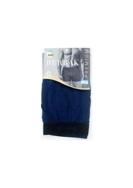 1099 Erkek Renkli Boxer Short Siyah