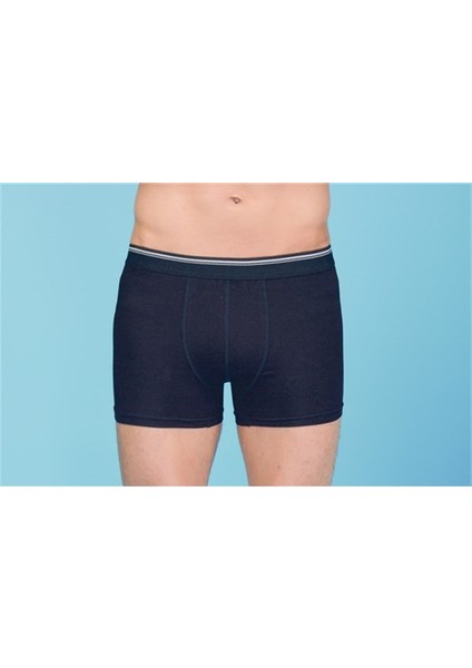 1097 Erkek Likralı Esnek Boxer