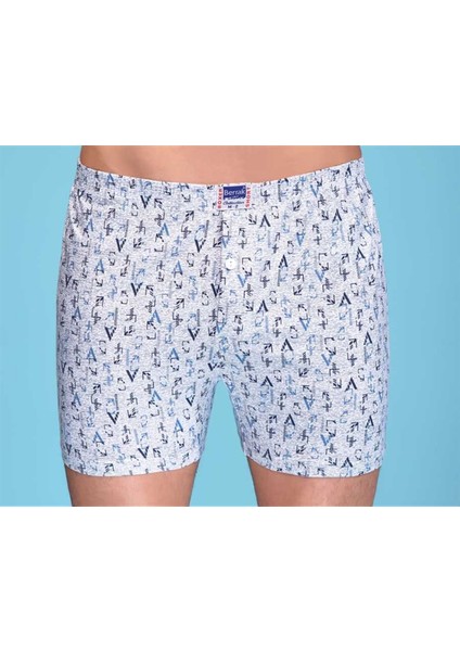 1053 Erkek Pamuklu Boxer Külot