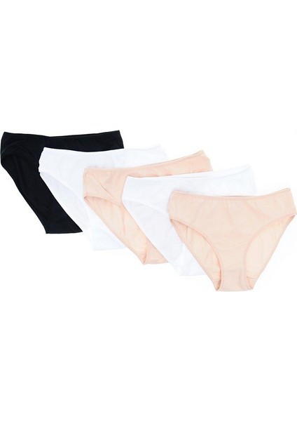 5 Adet Yüksek Bel Slip Paket 5104Kc