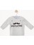 Erkek Bebek Sweatshirt Gri Melanj 1