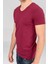 Erkek Falgon T-Shirt Bordo 4