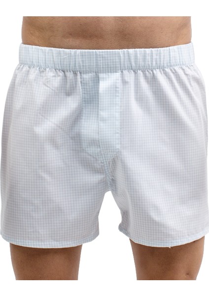 TheDON Exclusive Yırtmaçlı Kareli Erkek Boxer