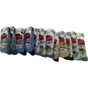 Ertuğ Erkek Çocuk Çorap 12'li Paket Asorti