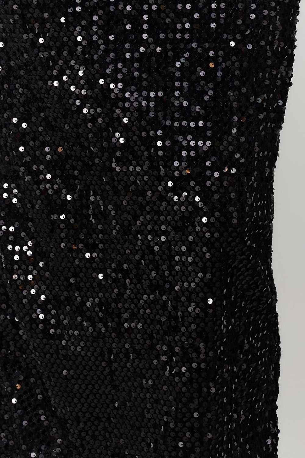 Moda Fit Mezuniyet Balo Finike Dokuma Asimetrik Yaka Kolsuz Kol Bodycone Midi Boy Elbise