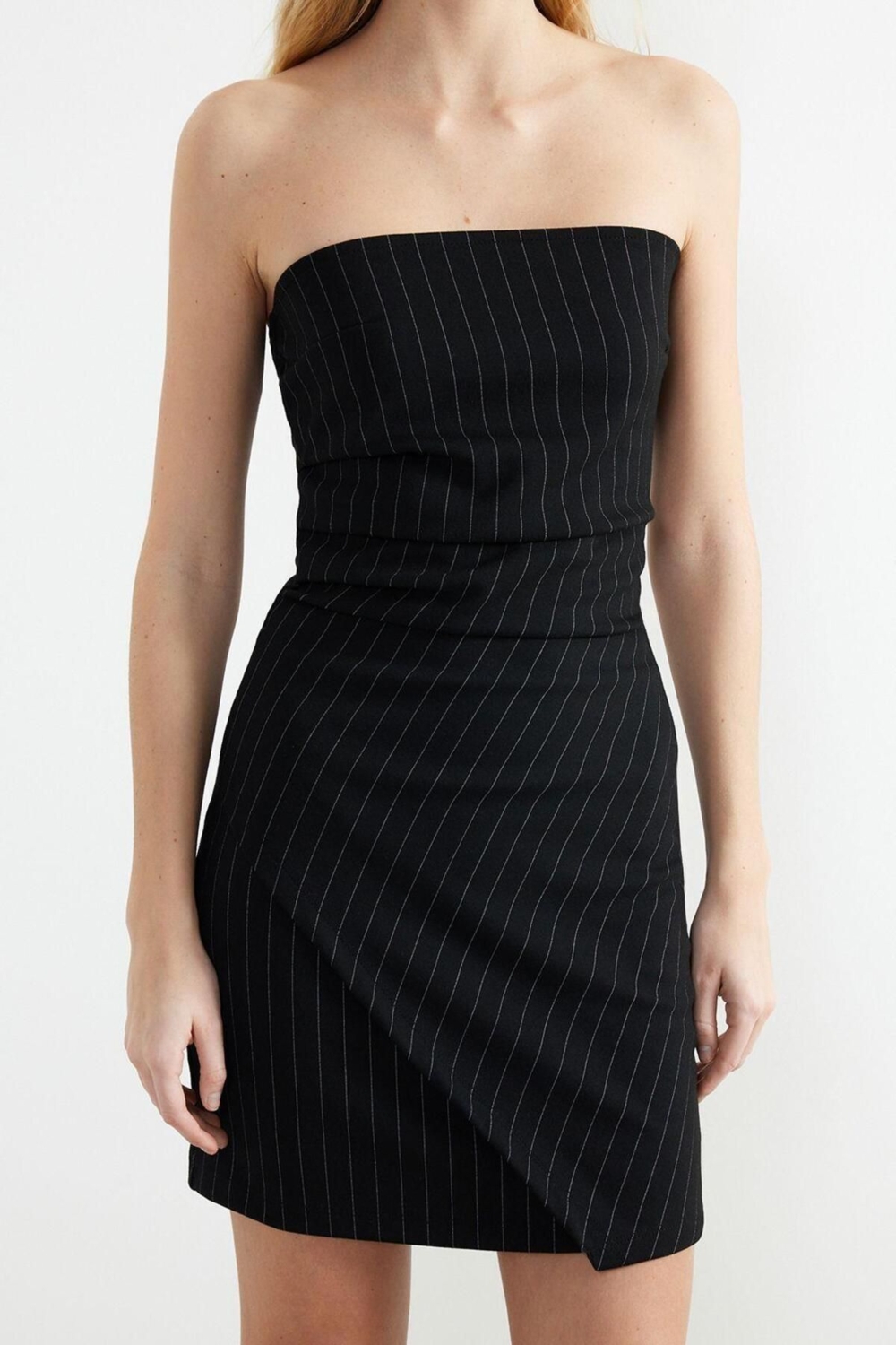 Moda Fit Mezuniyet Balo Finike Dokuma Carmen Yaka Kısa Kol Bodycone Midi Boy Elbise
