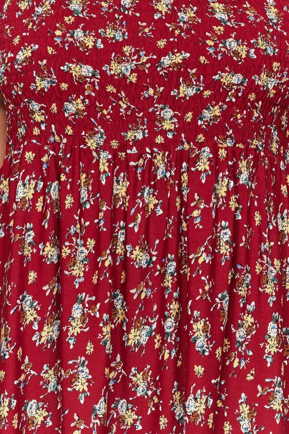 Moda Rahat Casual Günlük Shally Dokuma Kare Yaka Kısa Kol A-Line Midi Boy Büyük Beden Elbise