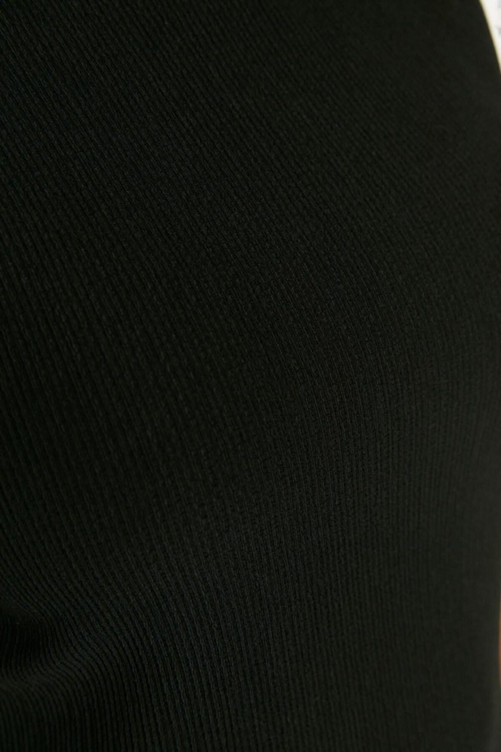 Moda Slim Casual Günlük Bürümcük Örme Bisiklet Yaka Kolsuz Kol A-Line Mini Boy Büyük Beden Elbise