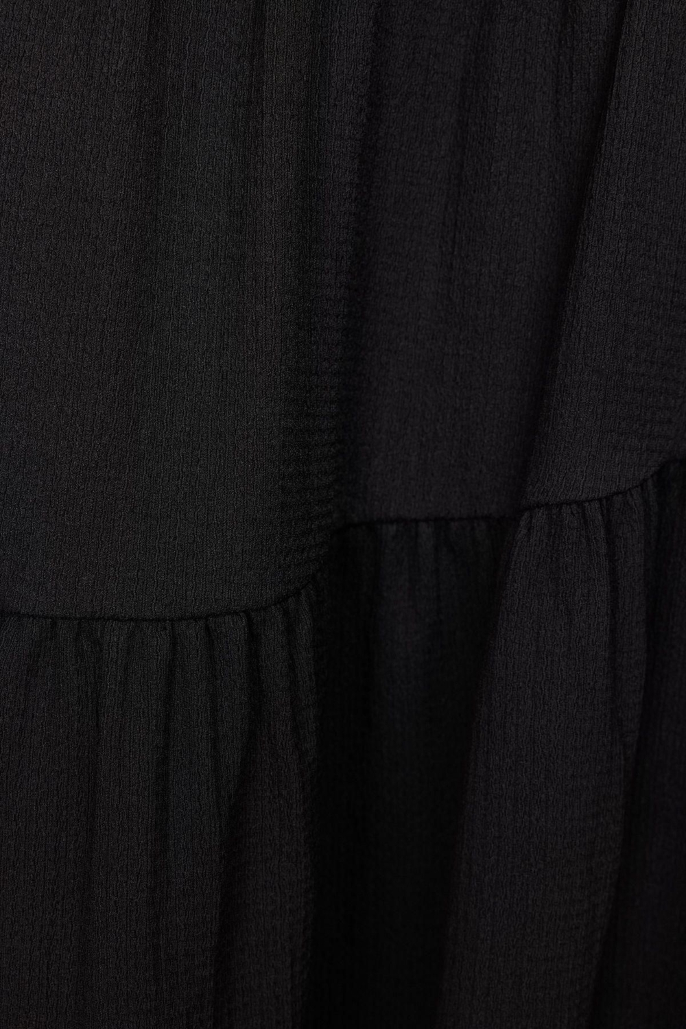 Moda Kloş Düz Desen Günlük Maxi Boy Bürümcük Maxi Pileli Esnek Örme Etek