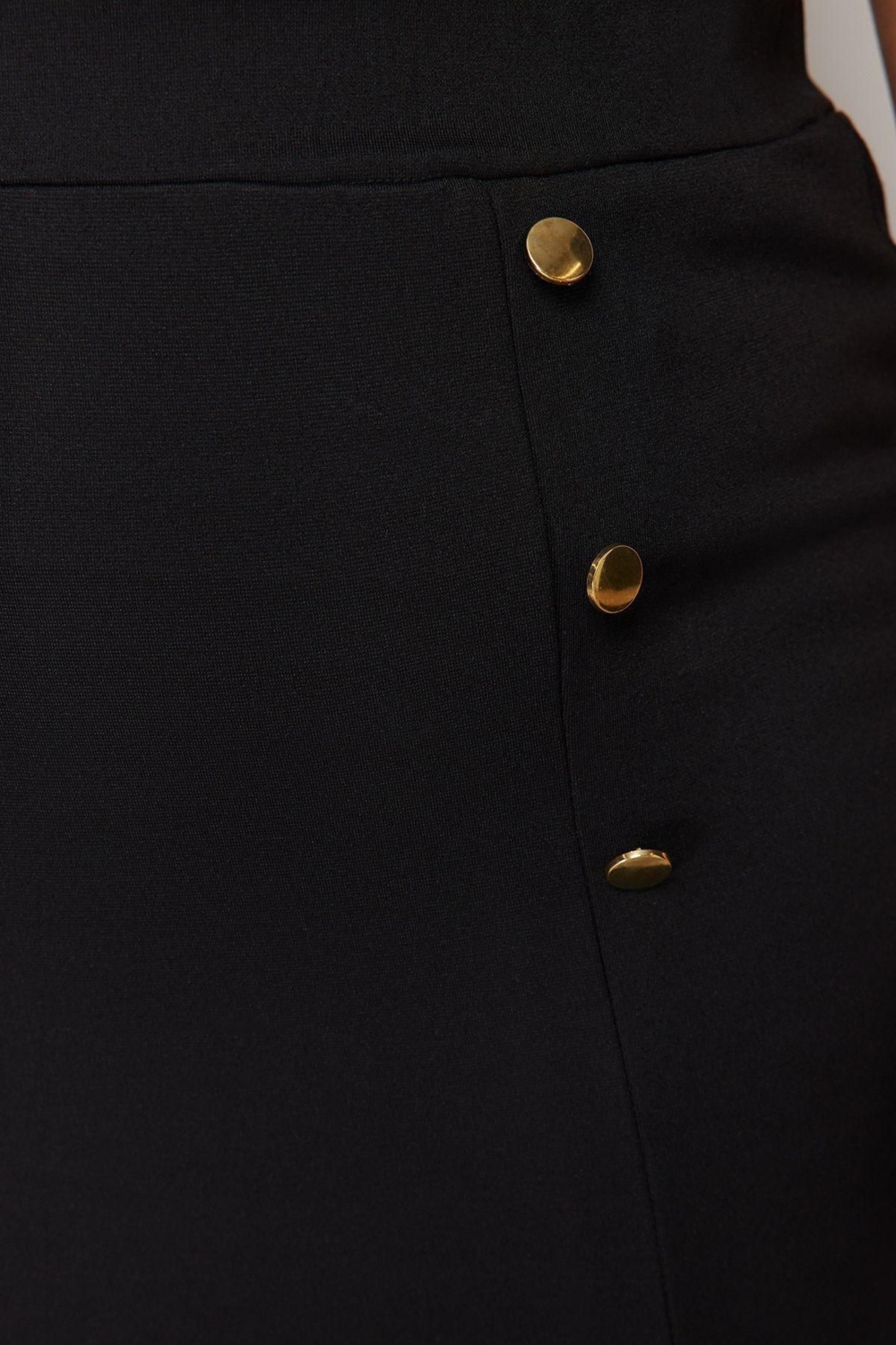 Moda Büyük Beden Regular Düz Desen Günlük Büyük Boy Örme Büyük Beden Etek