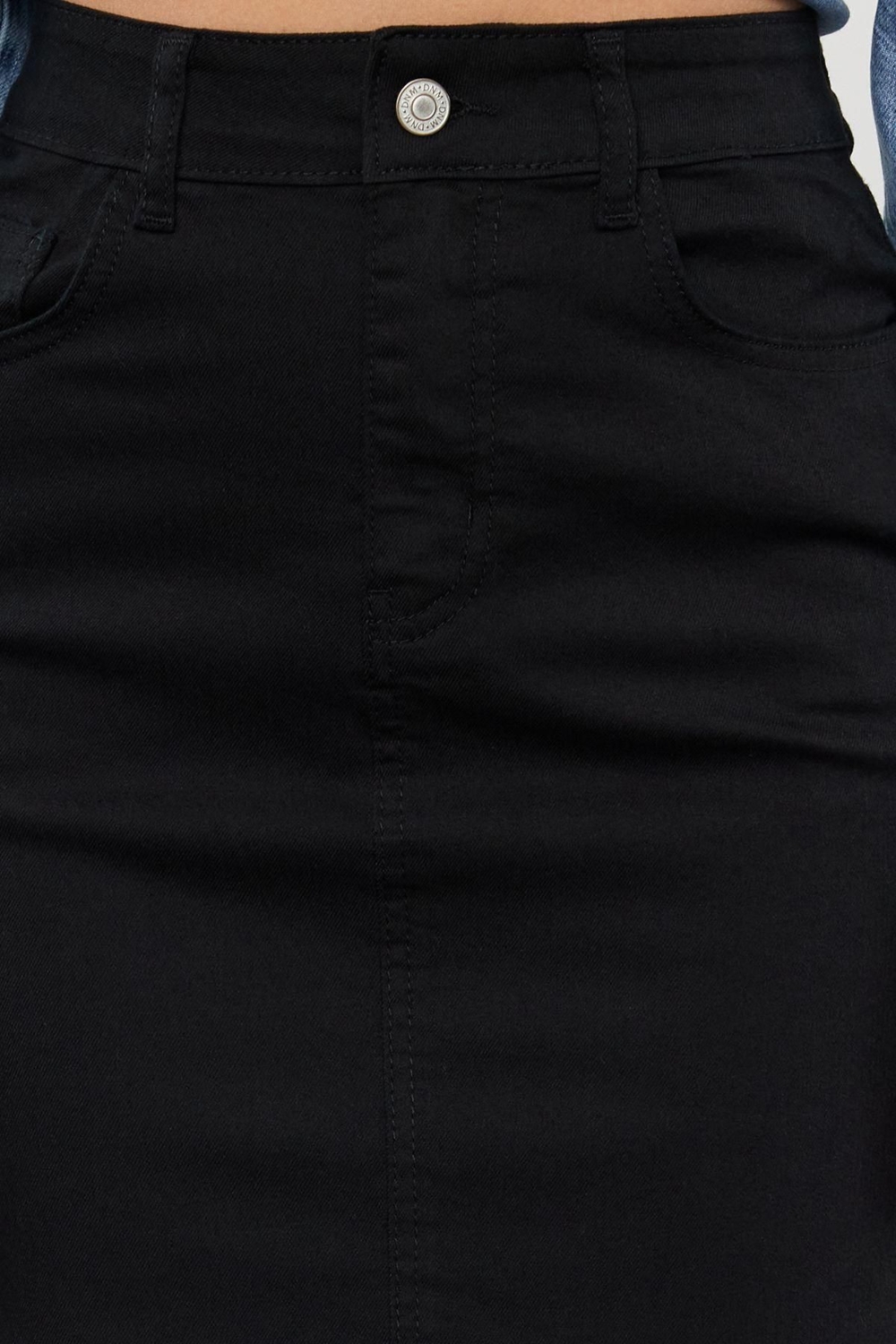 Moda Regular Düz Desen Günlük Mini Boy Gabardin Dokuma Mini Boy Etek