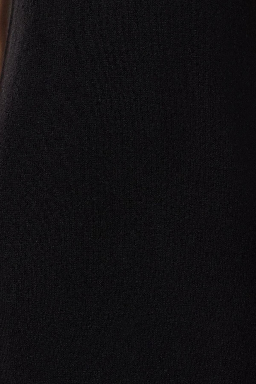 Moda Stil Regular Bisiklet Yaka Maxi Boy Triko Yumuşak Dokulu Yırtmaç Detaylı Jile Elbise