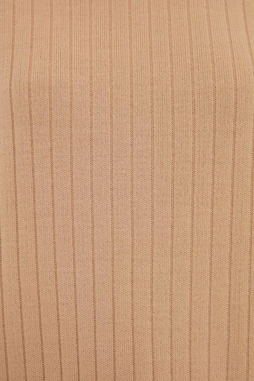 Moda Yüksek Bel Yarım Balıkçı Yaka Düşük Kol Yarım Balıkçı Yaka Fitilli Kazak-Pantolon Triko Takım