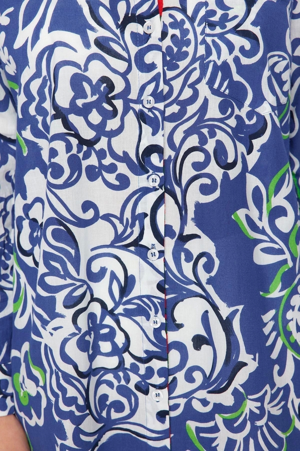 Moda Dokuma Rahat Kalıp Regular Gömlek Yaka Standart Kol Vual Basic Etnik Desen Kimono Kaftan