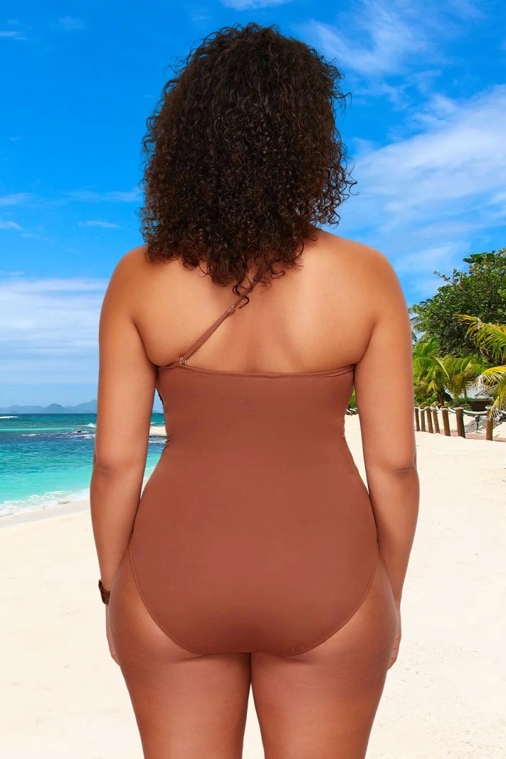 Konforlu Plus Size Mayo Tasarım Büyük Beden Yaz Koleksiyonu Plaj Ve Havuz İçin Klora Dayanıklı