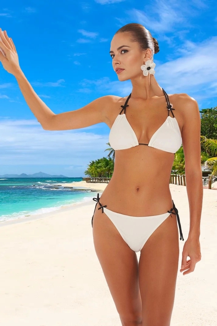 Tasarım Bikini Takımı Özel Premium Kalite UV Korumalı Plaj Ve Havuz İçin