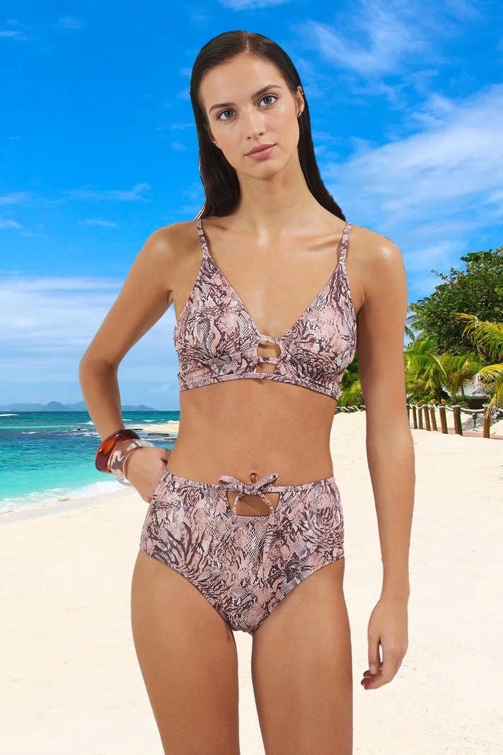 Tasarım Bikini Takımı Hızlı Kuruyan Premium Kalite Özel Plaj Ve Havuz İçin