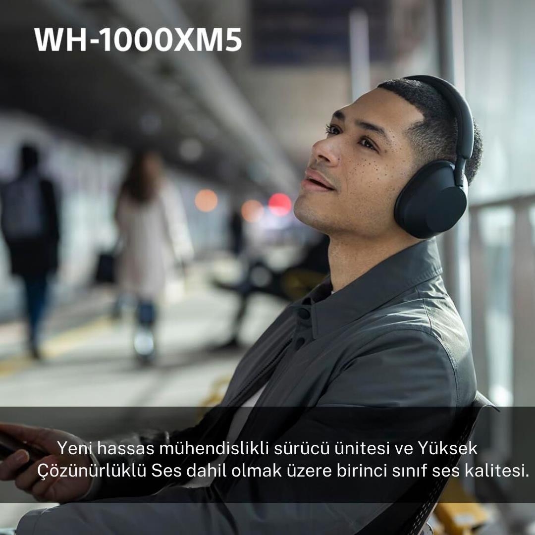 Sony WH-1000XM5 Kulak Üstü Bluetooth Kulaklık Beyaz Renkli Fiyatı