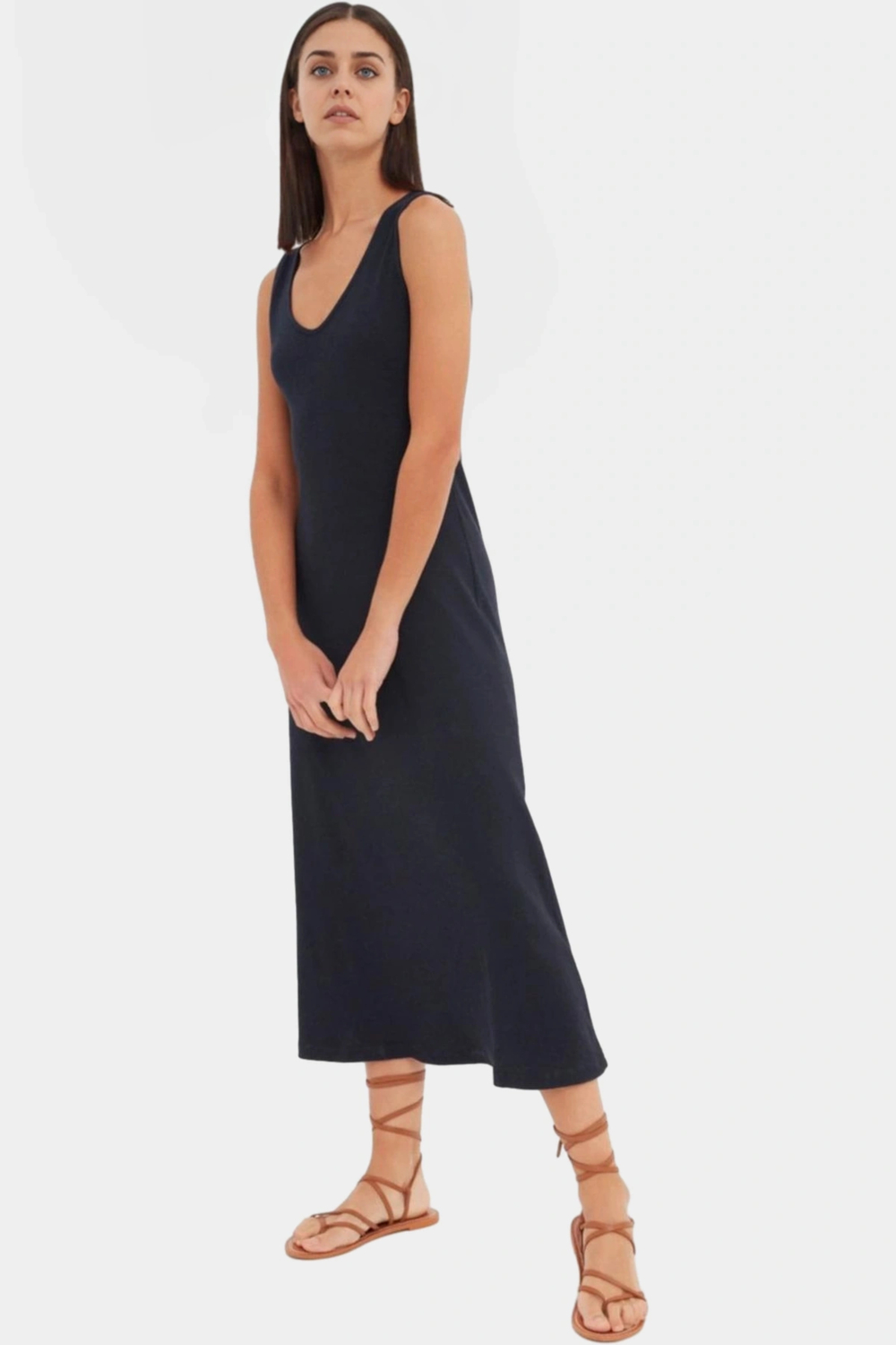 A line Kolsuz Örme Elbise Rahatlık ve Şıklık Bir Arada Premium Kalite Rahat Şık Modern Stil