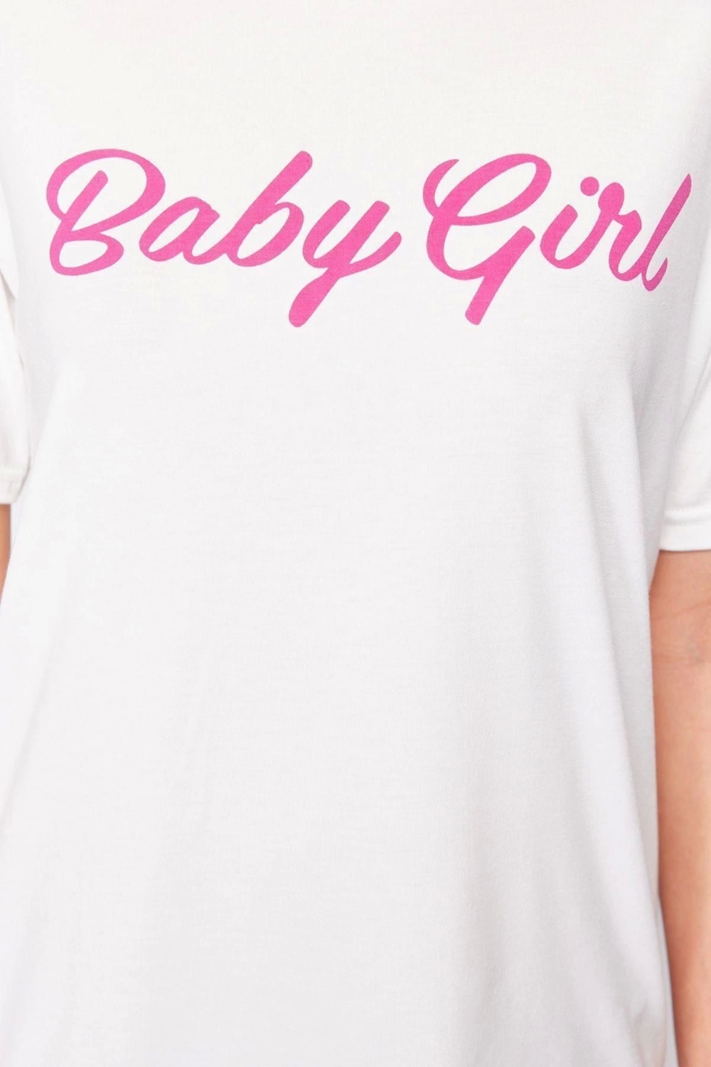 Moda Slogan Bisiklet Yaka Casual Günlük Yeşil Slogan Baskılı Basic Jogger Örme Örme Alt-Üst Takım